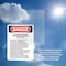 Signmission Qualified Personnel Operate This Machine Danger Sign, Plastic, 7in W x 10in L, 2PK OS-2PACK-DS-P-710-L-1869 - alternate 4
